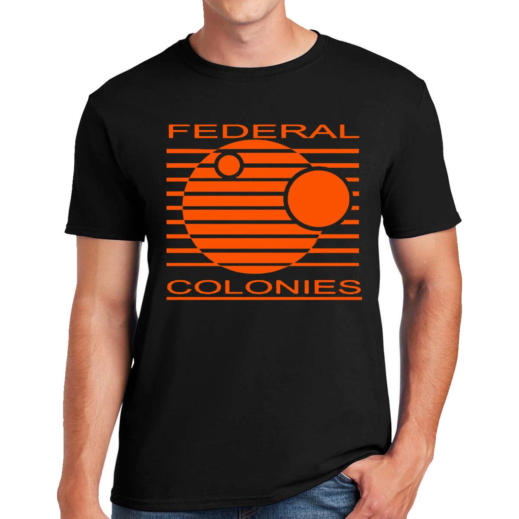 Federal Colonies Total Recall T-Shirt Retro Funny Gift Novelty Top Tee