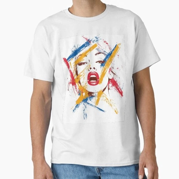 Pop art inspired digitial art - Icons gone wr T-Shirt Made in US/AUS Size S-2XL
