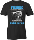 THAT'S WHAT BEER IS FOR FISHING TShirt Tee Short-Sleeved Cotton S1BSA128