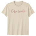 Coffee Lover Cute Heart Coffee Cup Graphic Tee Unisex , , , Long Sleeve Tee