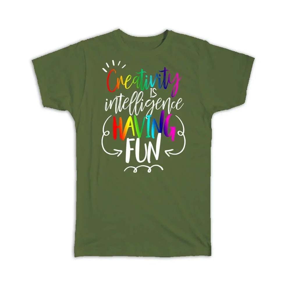 Gift : For Creative Person Artist Creativity Arts Painter Designer Unisex , , , Long Sleeve Tee