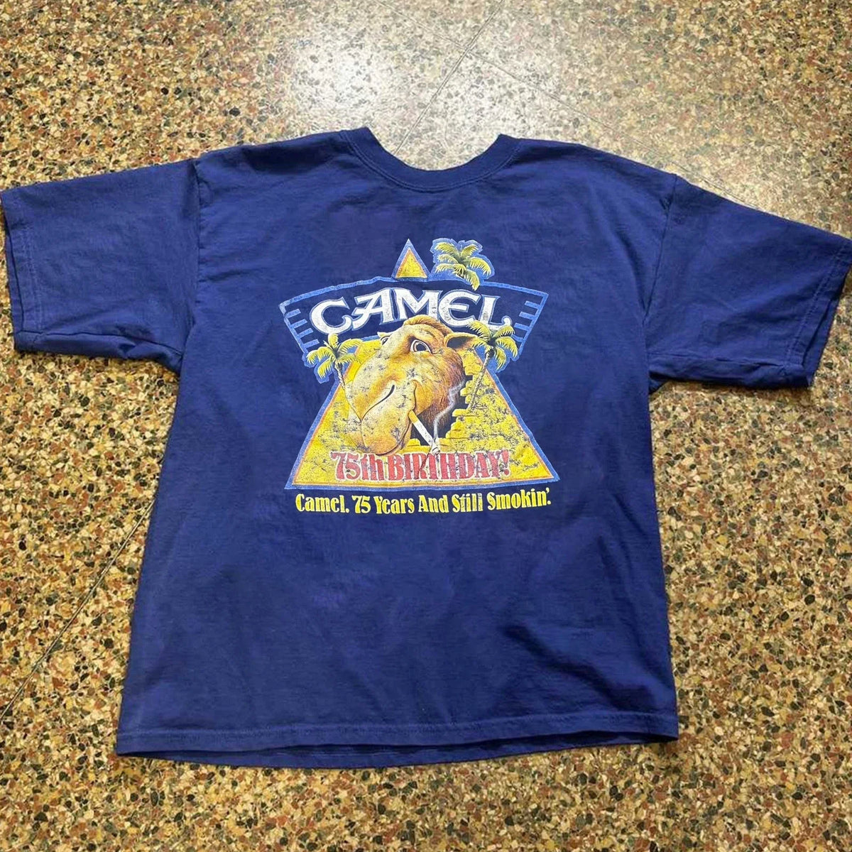 New 1988 Camel Cigarettes 75th Anniversary Unisex All Size MD270 Unisex , , , Long Sleeve Tee