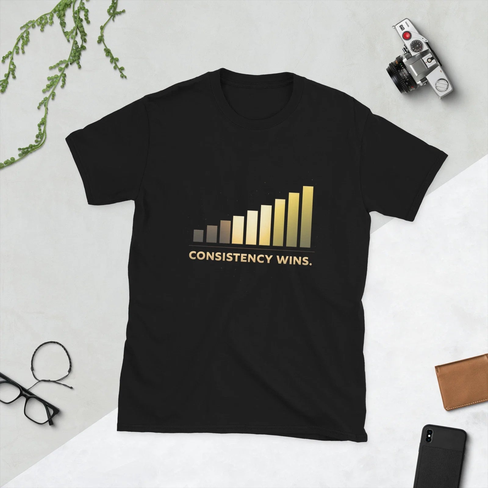 Consistency Wins Unisex T Shirt Motivation Discipline Growth Success Tee Unisex , , , Long Sleeve Tee