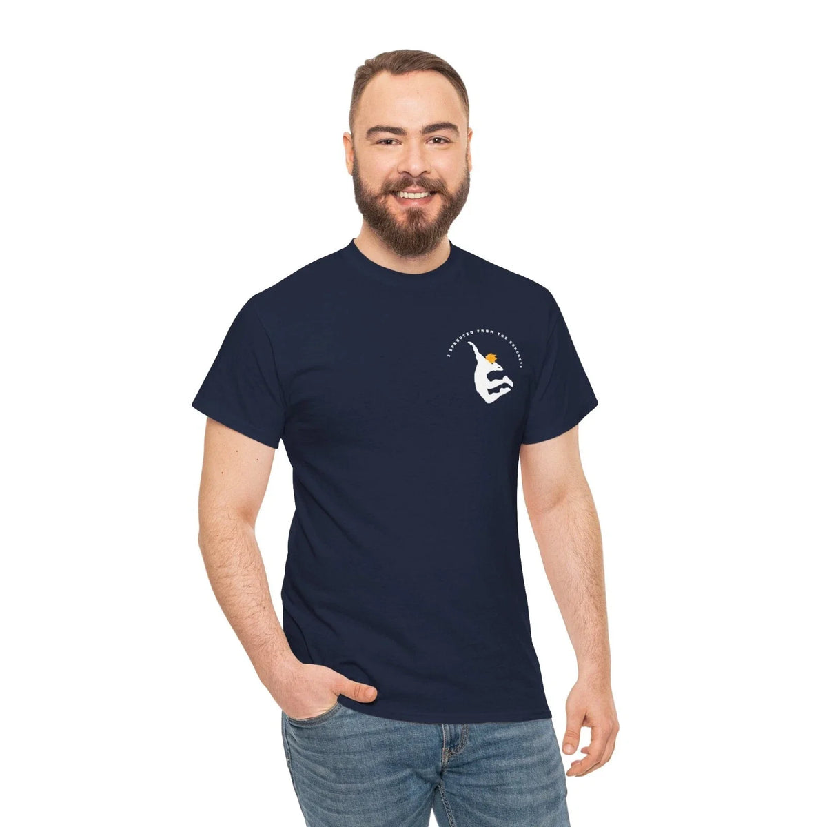 I Sprouted From the Concrete Haikyuu Minimalistic Tee Unisex , , , Long Sleeve Tee