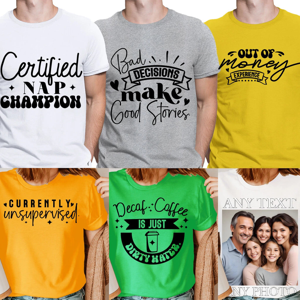 Coffee Lovers Explaining T-Shirts Funny Quote Tee For Unisex Mens & Womens #1