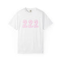 Minimalist Pink Cute 222 Graphic , Unisex Tee, Casual Wear Unisex , , , Long Sleeve Tee