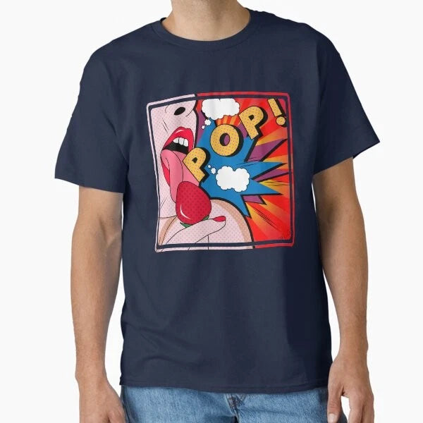 pop art Classic T-Shirt T-Shirt Made in US/AUS Size S-2XL