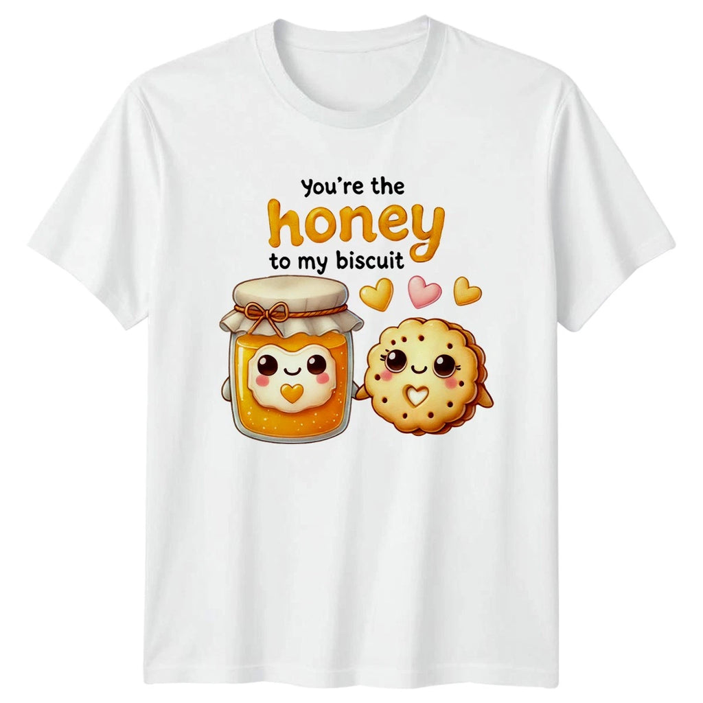 Honey Cookie Kawaii Graphic Tee Unisex Top