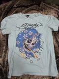 Ed Hardy By Christian Audigier Vintage T Shirt Y2K Top 2000’s Unisex , , , Long Sleeve Tee