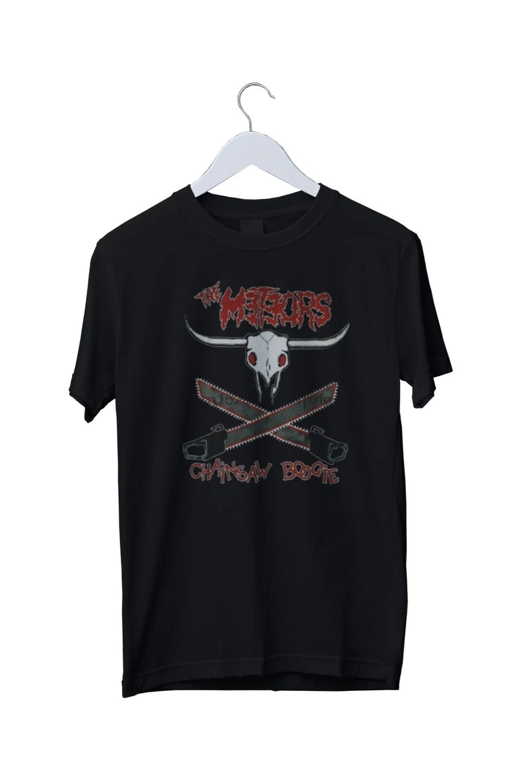 The Meteors Chainsaw Boogie Graphic PrintUnisex T-Shirt Mens S M L XL 2 3 4 XL