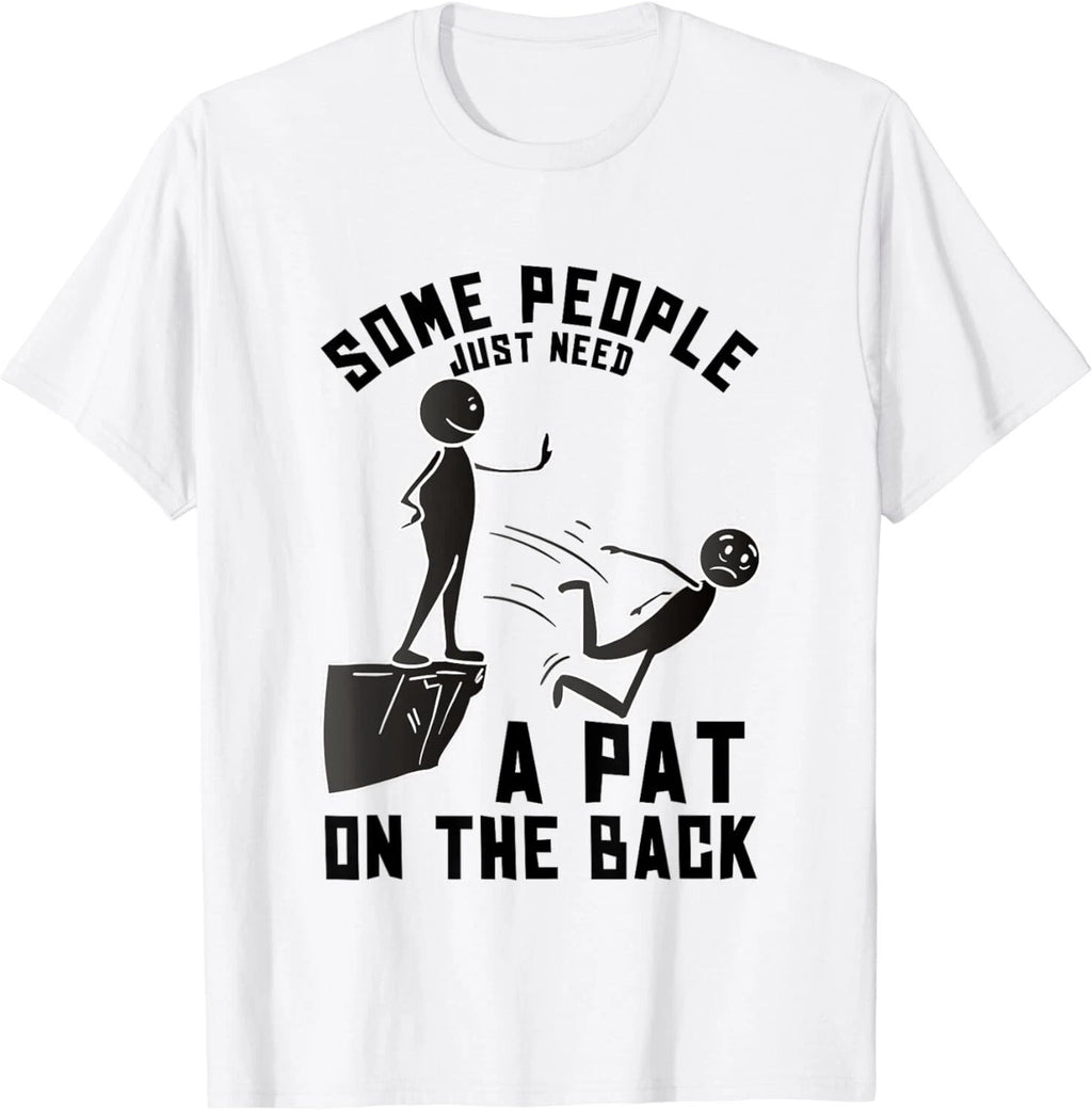 Pat On The Back Funny Adult Sarcastic Design Gift Unisex T-Shirt
