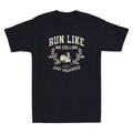 Run Like Mr Collins Just Proposed Funny Graphic Humor Saying Retro Men's T-Shirt