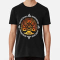 Cool Norse Viking Yggdrasil Awe Tree Of Life S to 5XL Made in the AU/USA Unisex , , , Long Sleeve Tee