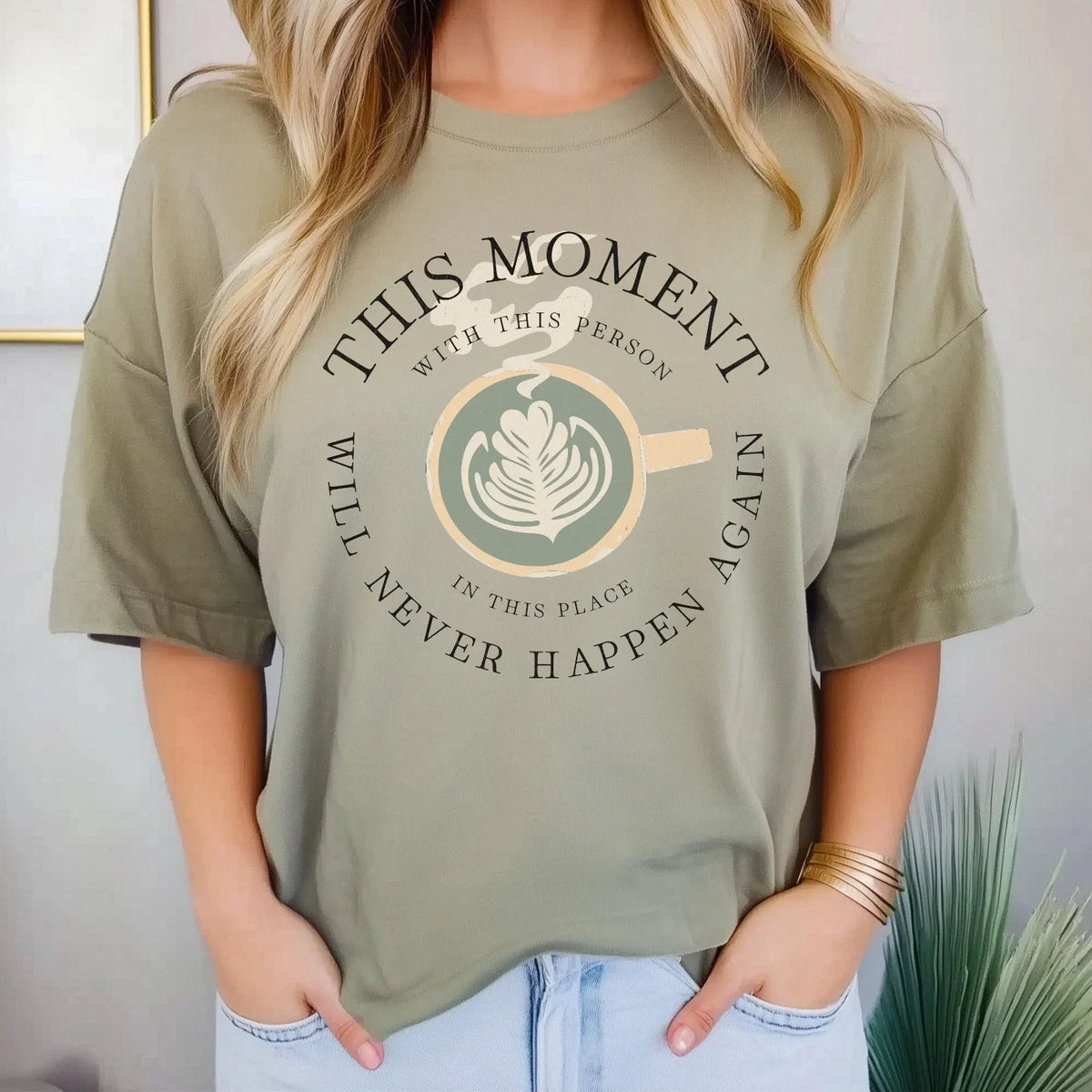 Mindfulness Idiom , Be Present Theme, Peaceful Vibes, Cool Casual Wear Unisex , , , Long Sleeve Tee
