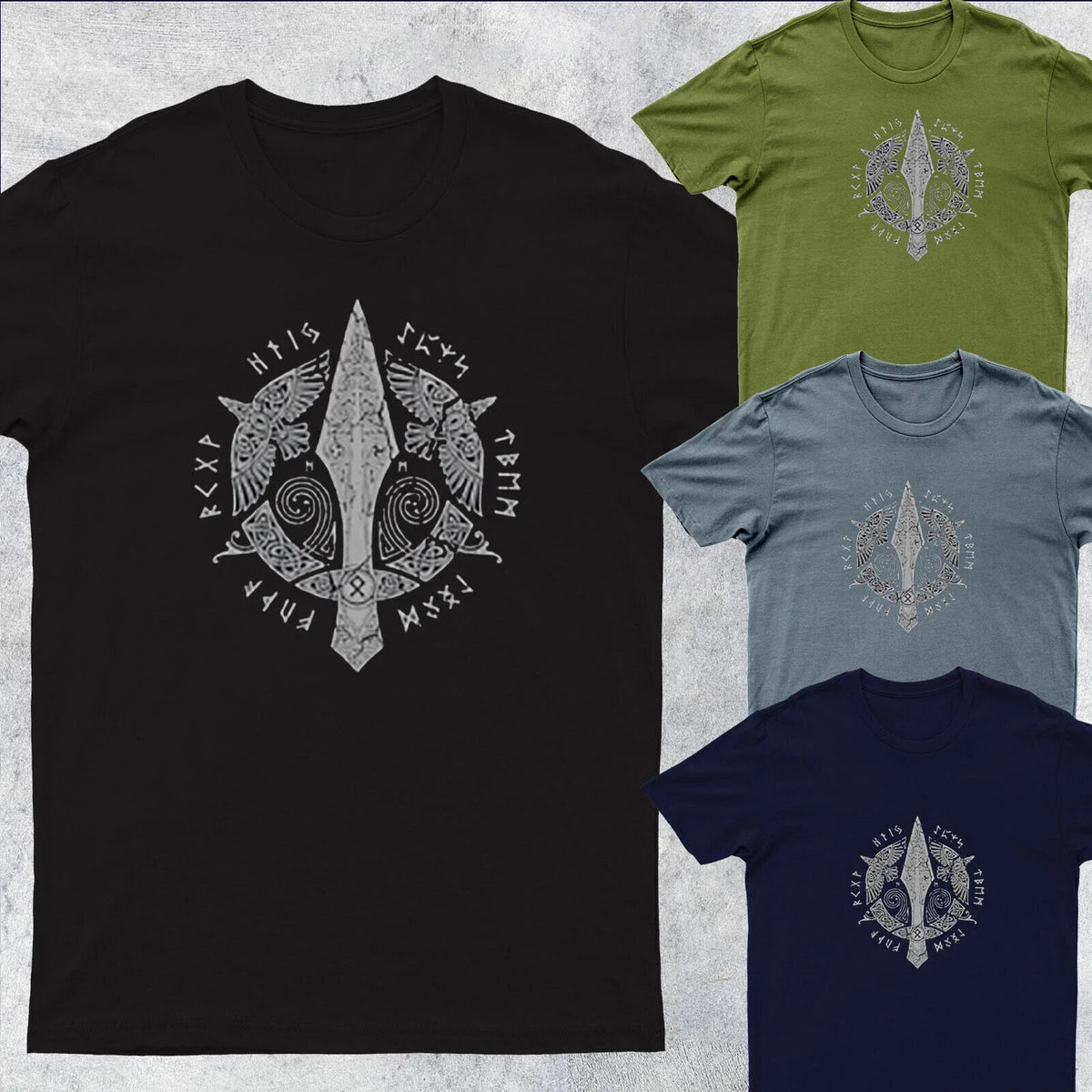 VIKING DAGGER COOL VALHALLA LOKI Mens #DG #P1 #PR Unisex , , , Long Sleeve Tee
