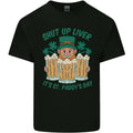 St Patricks Day Shut Up Liver Funny Beer Alcohol Mens Light Cotton T-Shirt