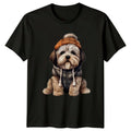 Cute Puppy Dog Animals Mens Womens Graphic Tee Unisex , , , Long Sleeve Tee
