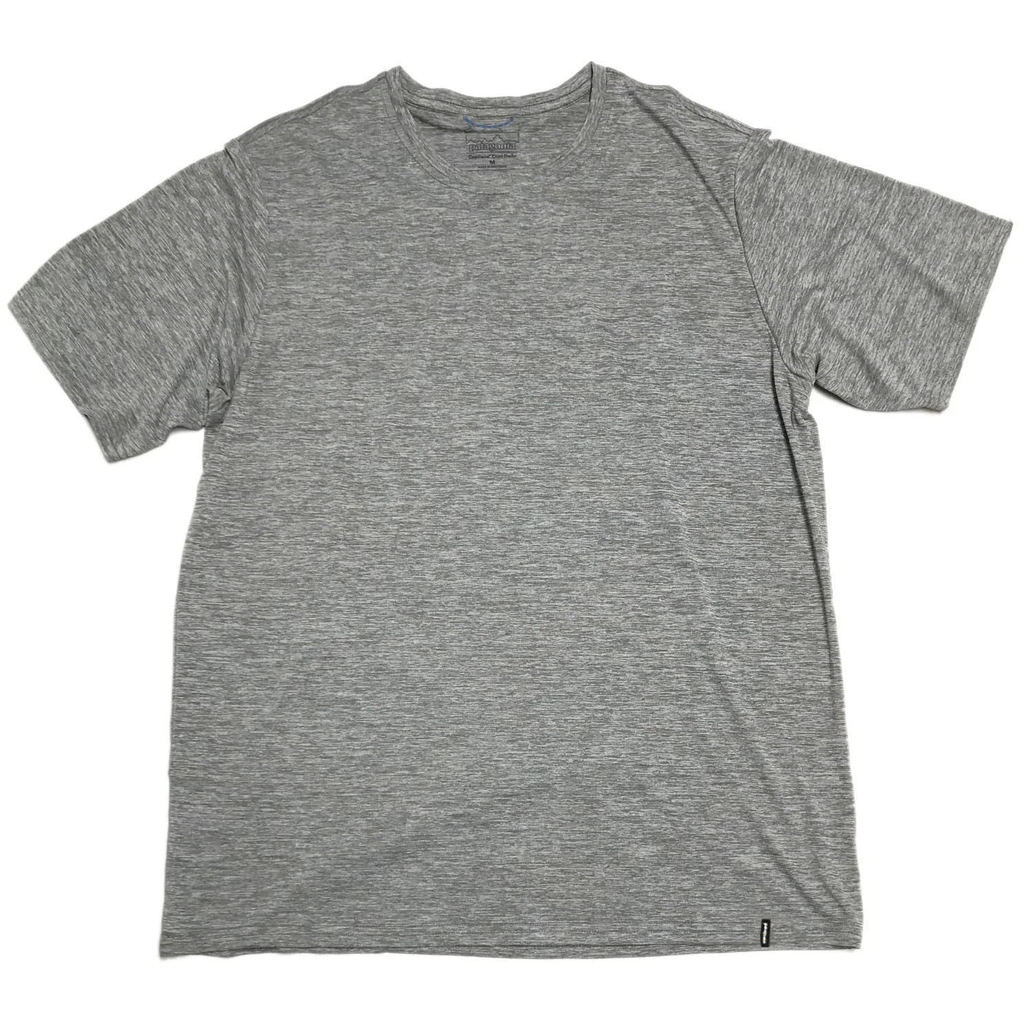 Patagonia Mens Capilene Cool Daily S/S - Feather Grey Unisex , , , Long Sleeve Tee