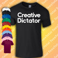 Creative Dictator | Creative Director | Gift | Mens | Unisex Unisex , , , Long Sleeve Tee