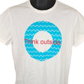 Think Outside T Shirt Mens Size Large White Clockhouse Streetwear Unisex , , , Long Sleeve Tee