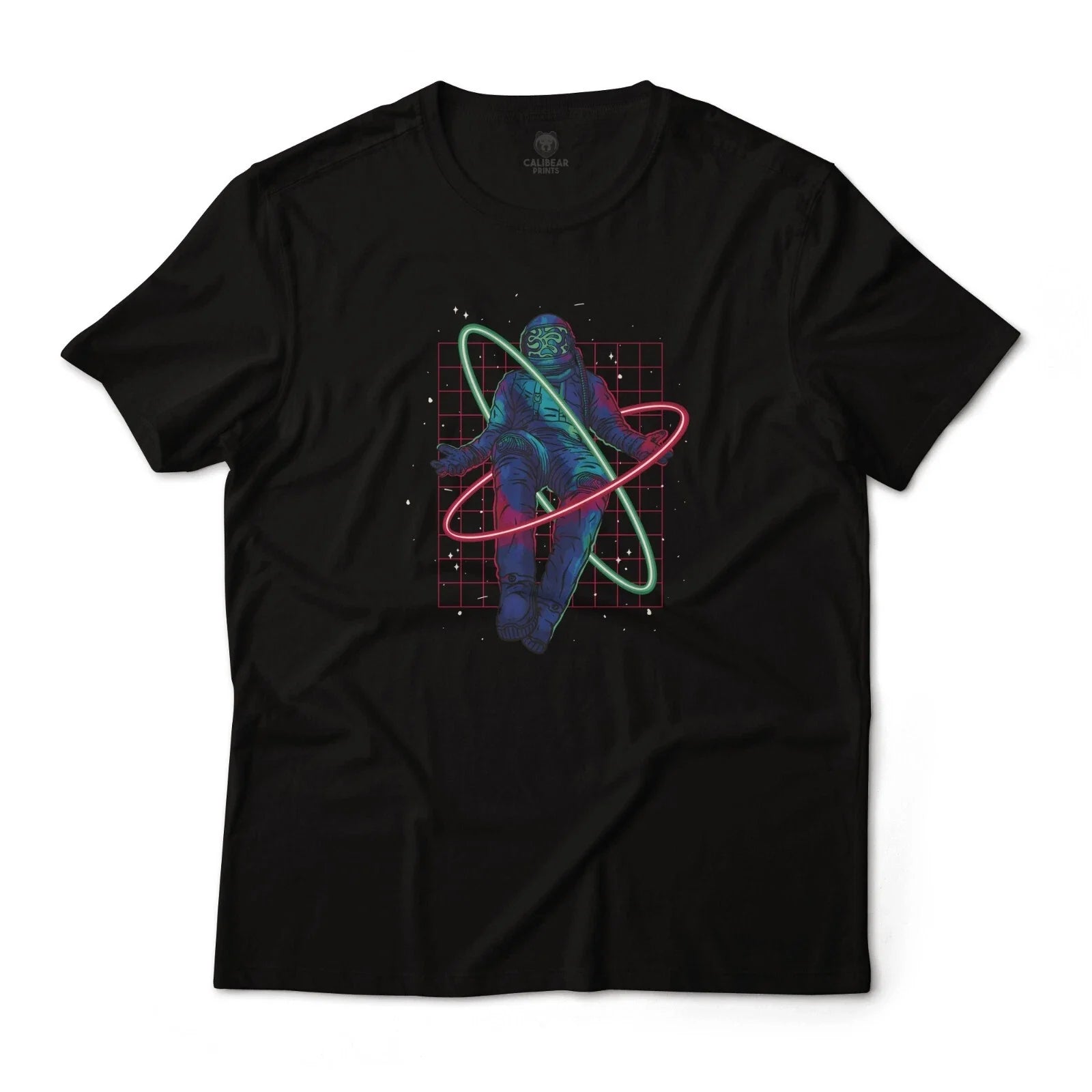 Cosmic Psychedelic Astronaut Aesthetic Graphic Unisex Lightweight Cotton Unisex , , , Long Sleeve Tee