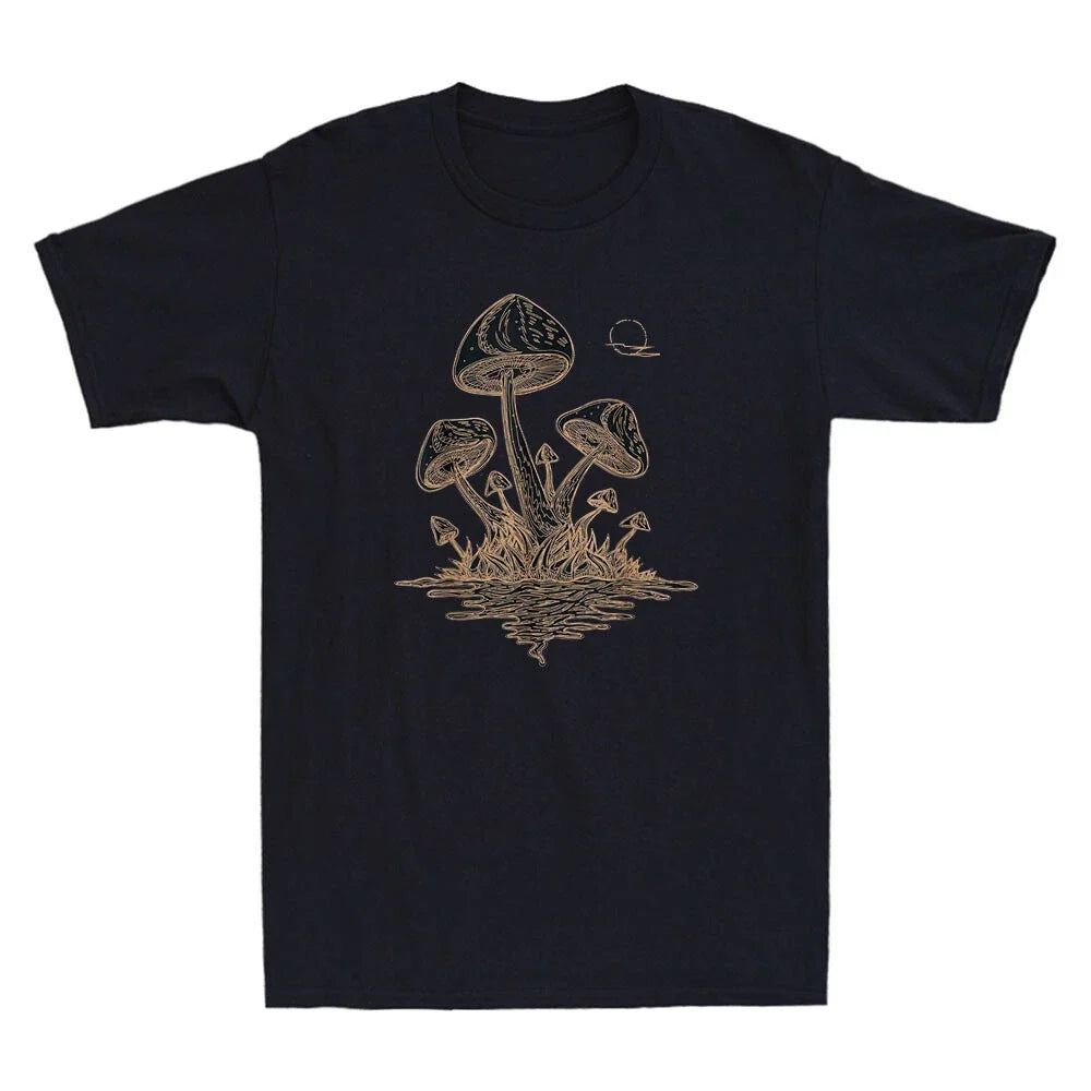 Goblincore Aesthetic Dark Academia Mushroom Fungi Aesthetic Funny Men's Unisex , , , Long Sleeve Tee