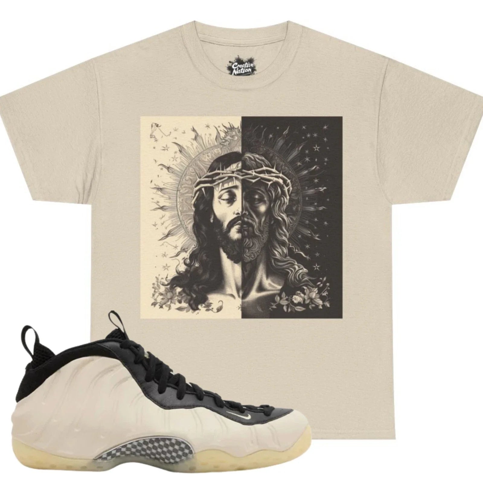 Shirt To Match One Light Orewood Brown Unisex Tee Jesus Shirt Gift Unisex , , , Long Sleeve Tee