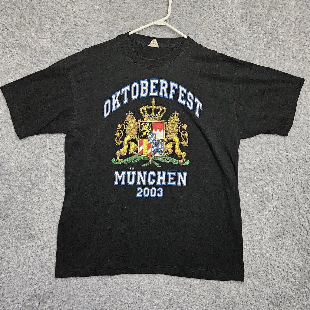 Vintage Oktoberfest T Shirt 2003 Munchen Germany Beer Party Men XL