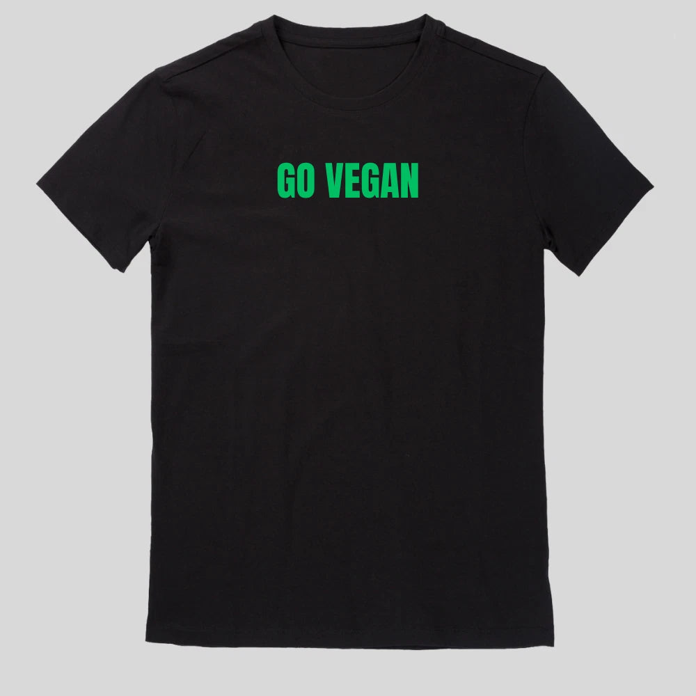 Go Vegan Men's Basic T-Shirt