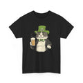 Beer Drinking T-Shirt | Funny Beer Shirt | Cat Drink Beer T-Shirt