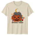 Spooky Vibes Spooky Cute Cat Halloween Gift For Him And Her Unisex , , , Long Sleeve Tee