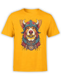 FANTUCCI Viking Corgi | Funny Warrior Dog Graphic Tee | Unisex Unisex , , , Long Sleeve Tee