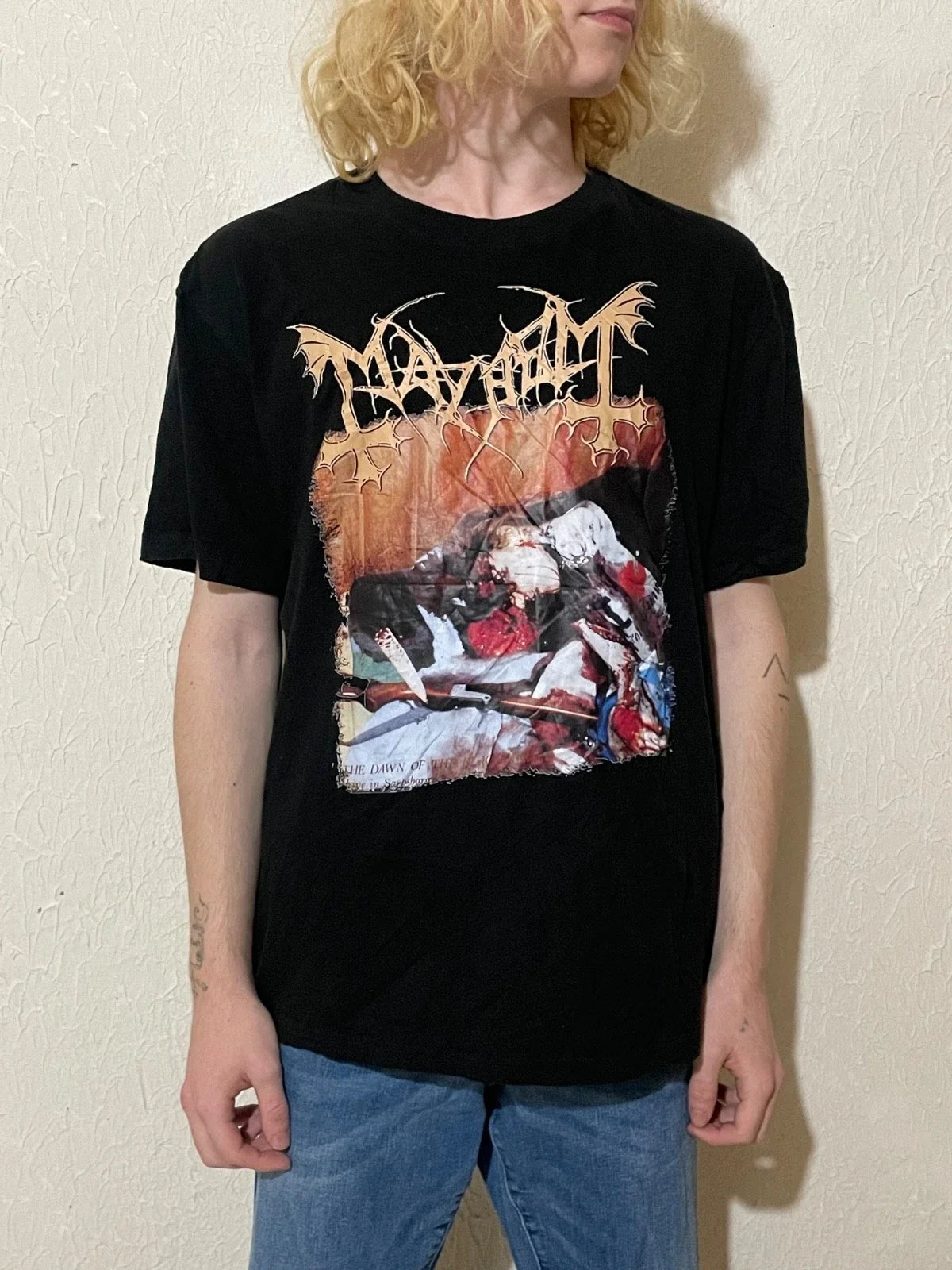 Vintage Mayhem Grunge Archive Gothic Rock Unisex , , , Long Sleeve Tee