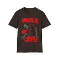 Zombie Coffee Lover T-Shirt - Funny Graphic Tee, Perfect for Coffee Lovers