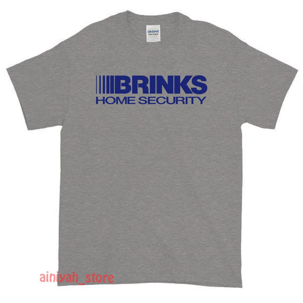 New Brinks Security Company Logo Men's Funny T-Shirt USA Size S-XXL