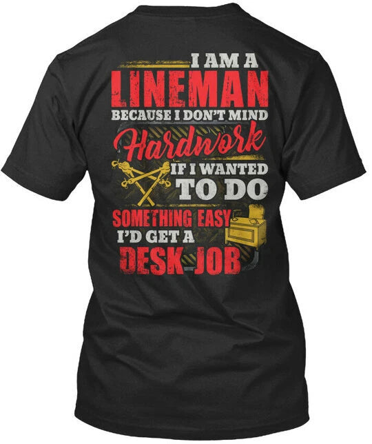 Cool Sarcastic Lineman Premium T-Shirt Premium T-Shirt