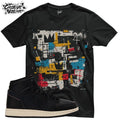 Shirt To Match 1 High OG Self Expression Unisex Tee Sneaker Shirt Cool Shirt Unisex , , , Long Sleeve Tee