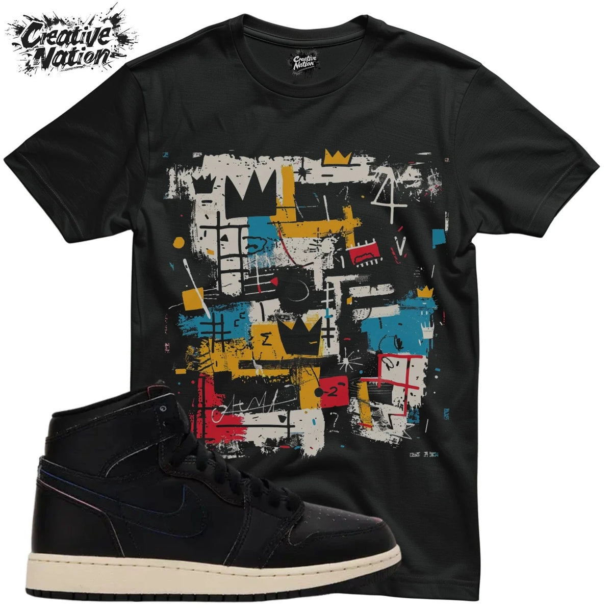 Shirt To Match 1 High OG Self Expression Unisex Tee Sneaker Shirt Cool Shirt Unisex , , , Long Sleeve Tee