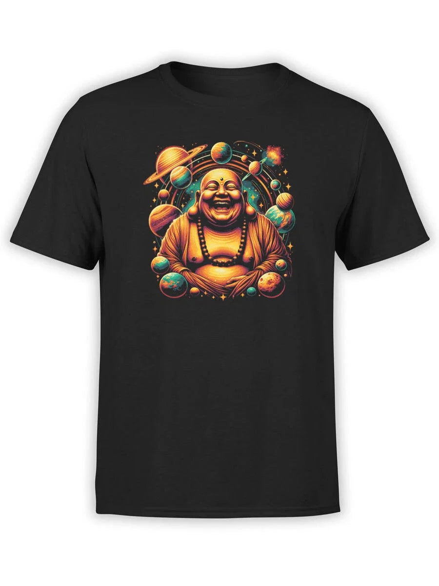 FANTUCCI Unisex | Laughing Buddha | 100% Cotton Unisex , , , Long Sleeve Tee