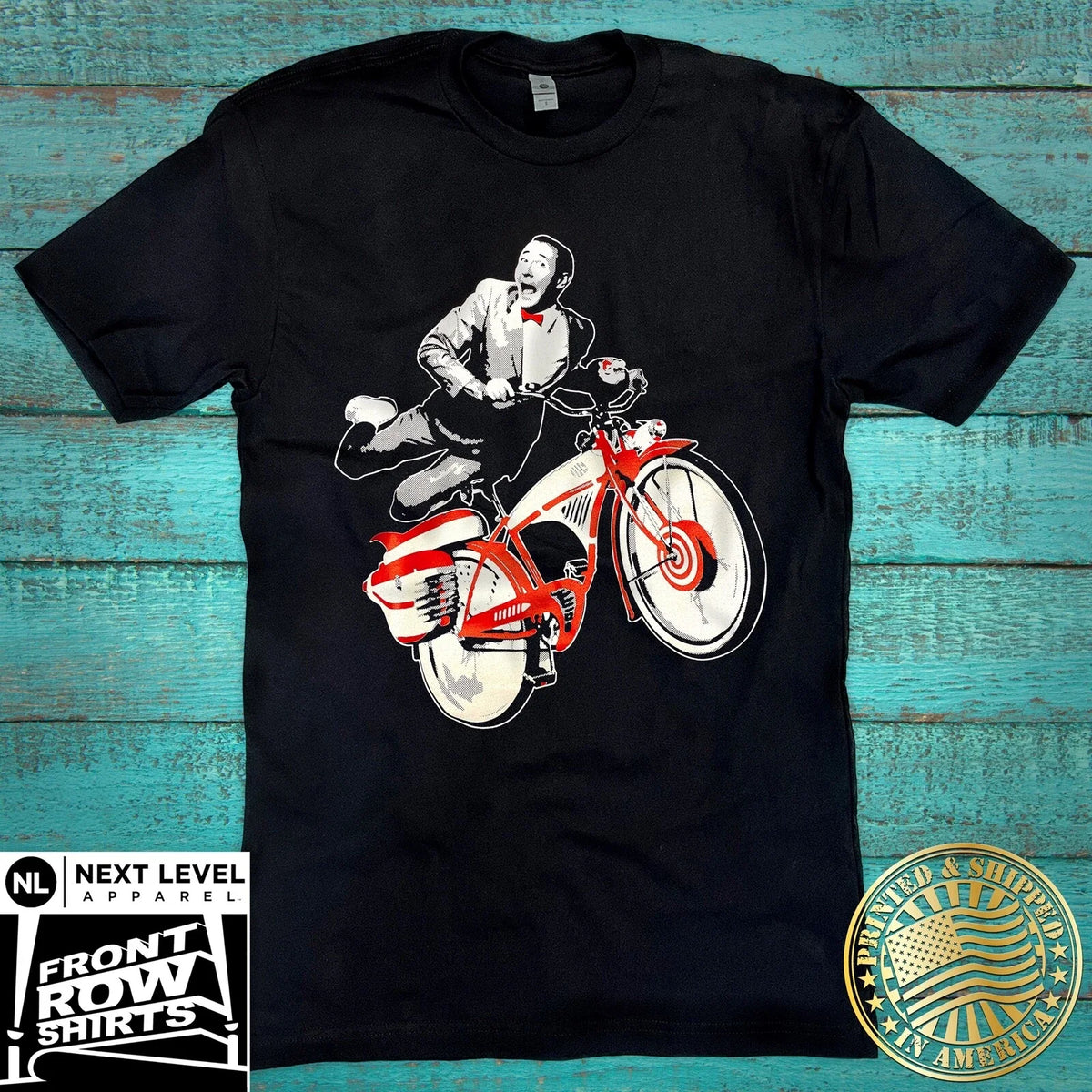 Pee Wee Herman'S Big Adventure Bike Tee Unisex T-shirt, Sweatshirt, Hoodie (1)