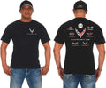 JH Design Mens Corvette C8 C7 C6 C5 C4 C3 C2 C1 Collage Shirt Unisex , , , Long Sleeve Tee