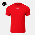 DESCENTE Swiss Triathlon Cooling Short-Sleeve RED ASIAN FIT Unisex , , , Long Sleeve Tee
