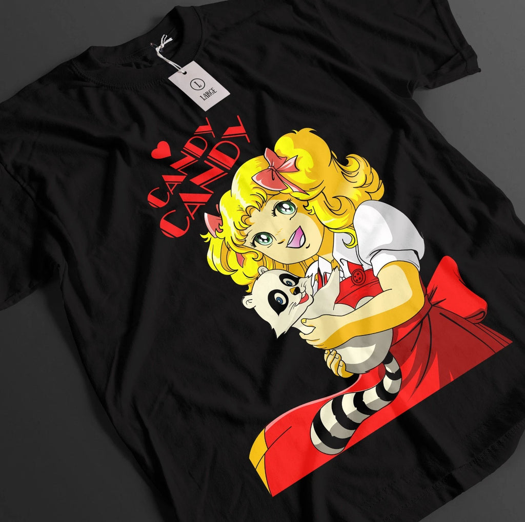 Candy Candy Shirt Anthony Tshirt Terry T-Shirt Albert Top Annie Anime Girl Tee