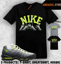 Shirt Matching AM 95 Big Bubble Neon 2026 To Match Sneaker Shoe Hanging Unisex , , , Long Sleeve Tee