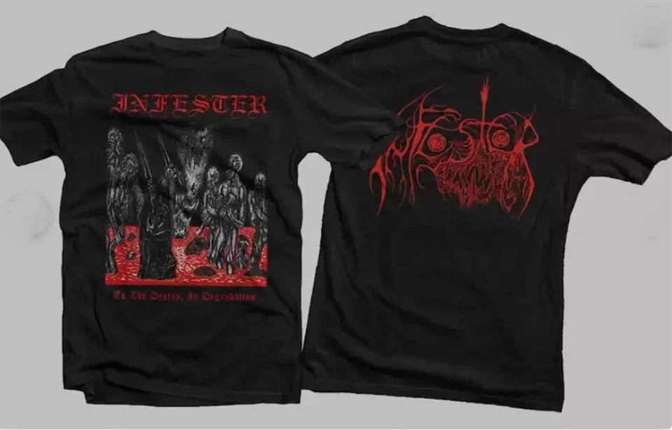 Infester Band Depth Degradation Sided S-5xl N8649 Tee Unisex T-shirt, Sweatshirt, Hoodie (1)