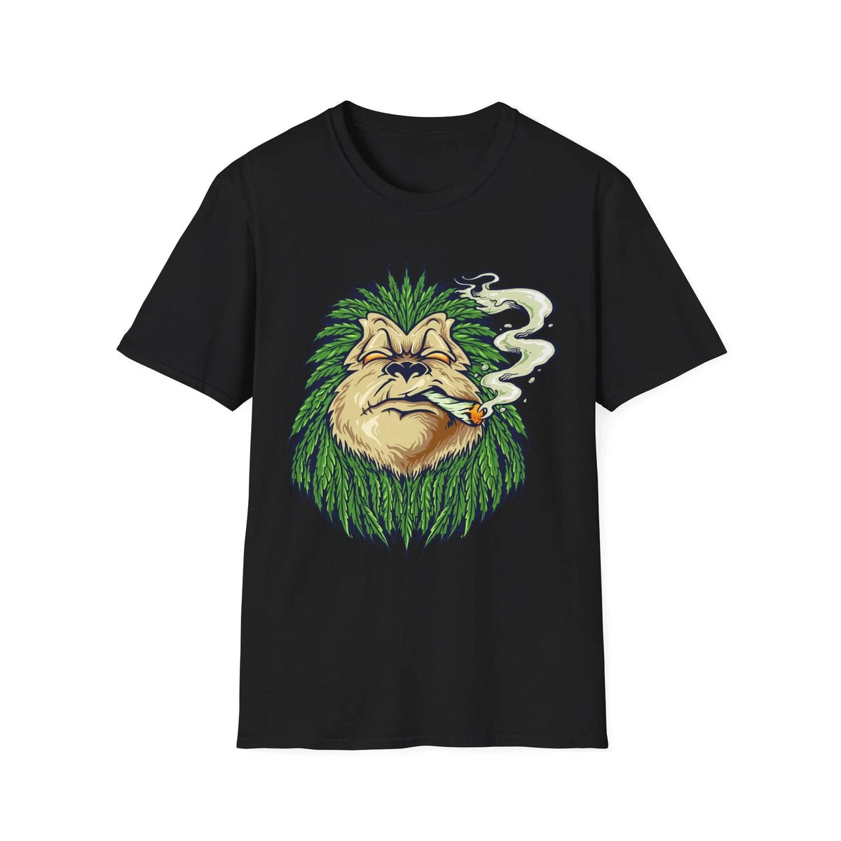 Chill Vibes Unisex Softstyle - Cool Lion Design, Casual Wear Unisex , , , Long Sleeve Tee