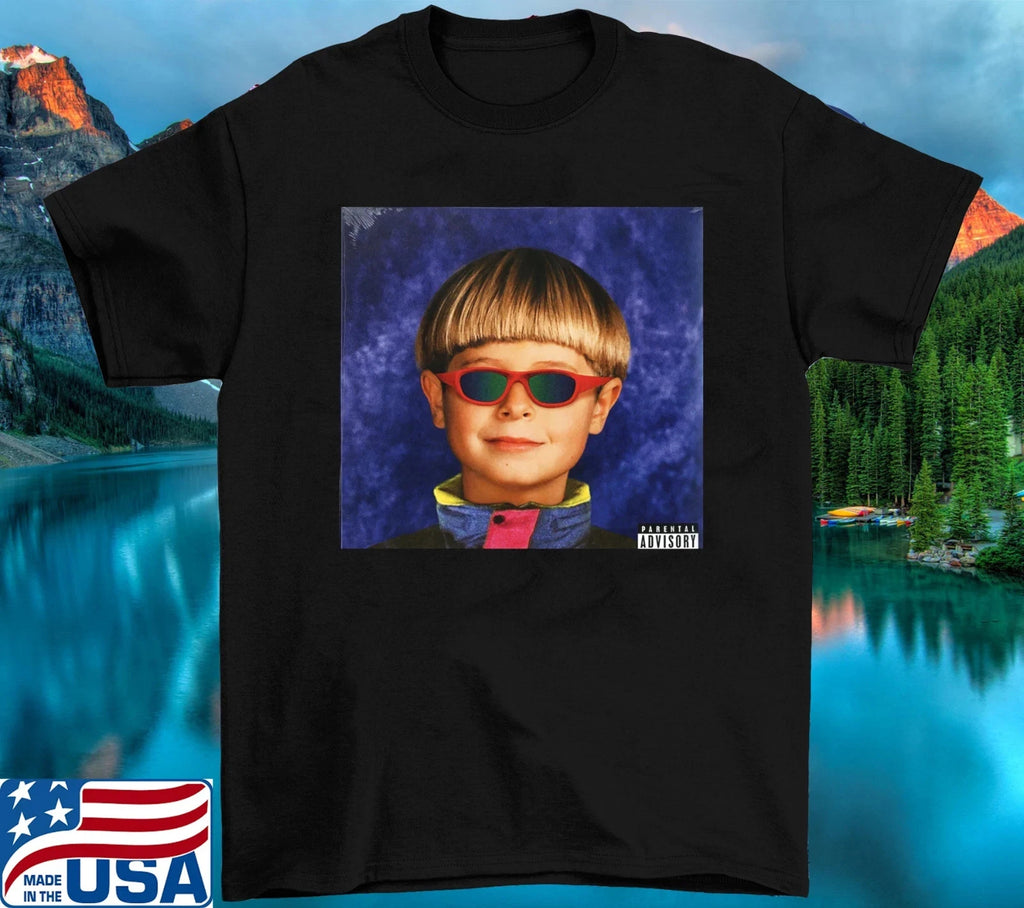 Oliver Tree Alien boy  Black Cotton T Shirt Size