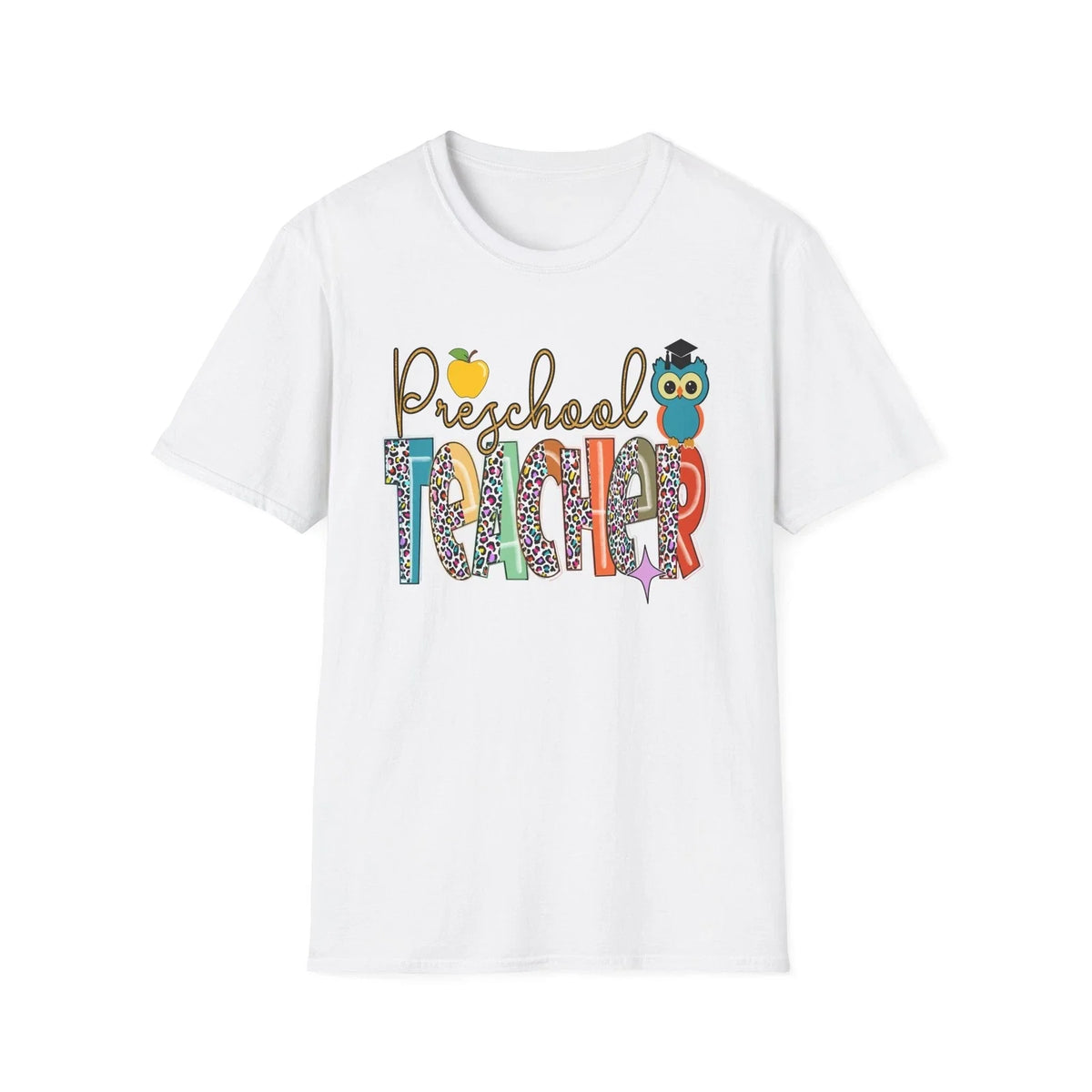 Preschool Teacher Soft Style Cute Gift for Teacher Appreciation Unisex , , , Long Sleeve Tee