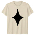 Abstract Minimalist Black Geometric Shape Minimalist Design Abstract Art Unisex , , , Long Sleeve Tee