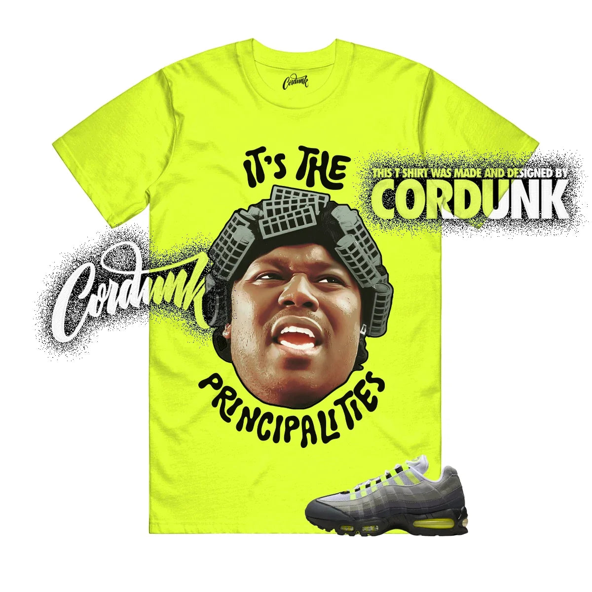 Air Max 95 Big Bubble Neon Yellow Black Cool Grey OG 2026 T Shirt Match ITP Unisex , , , Long Sleeve Tee